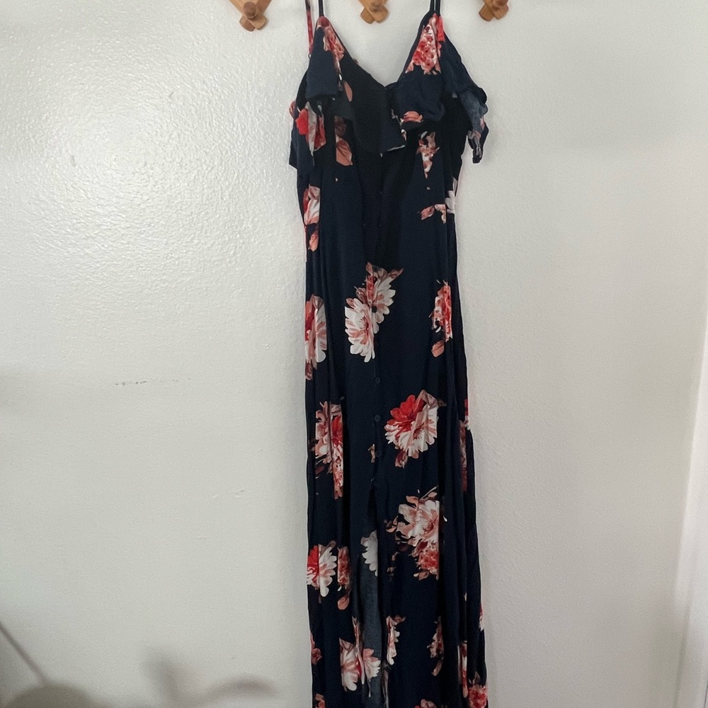 floral maxi dress
